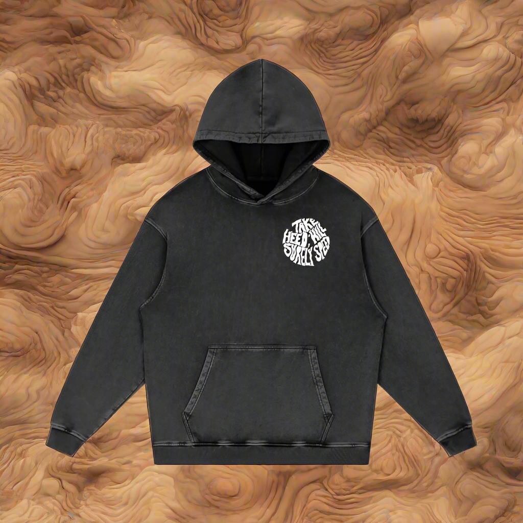 TAKE HEED ACID WASH HOODIE