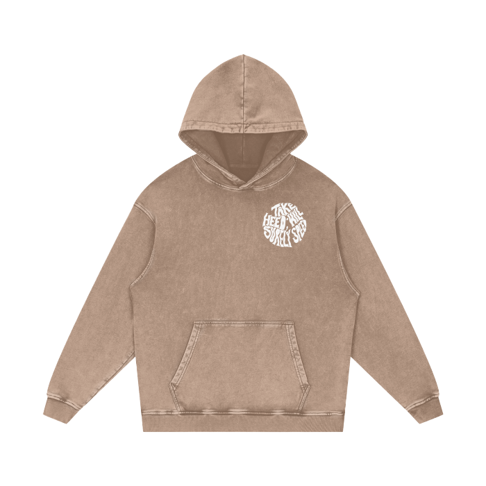 TAKE HEED ACID WASH HOODIE